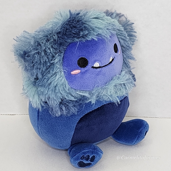 DANI 🐾 5" Blue Big Foot Original Squishmallow by Kelly Toy ☆ NWT ☆ - Picture 6 of 8